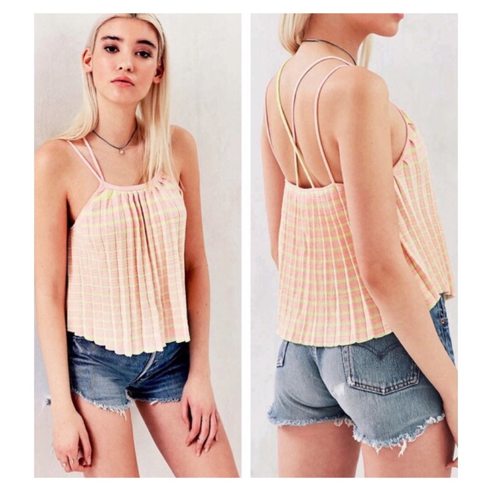 UO Kimchi Blue Knit Stripe Top